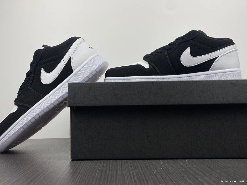 Black 1 White Low Air DH6931-001 Jordan 0907